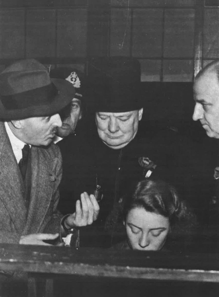 Winston Churchill visited the Neill factory